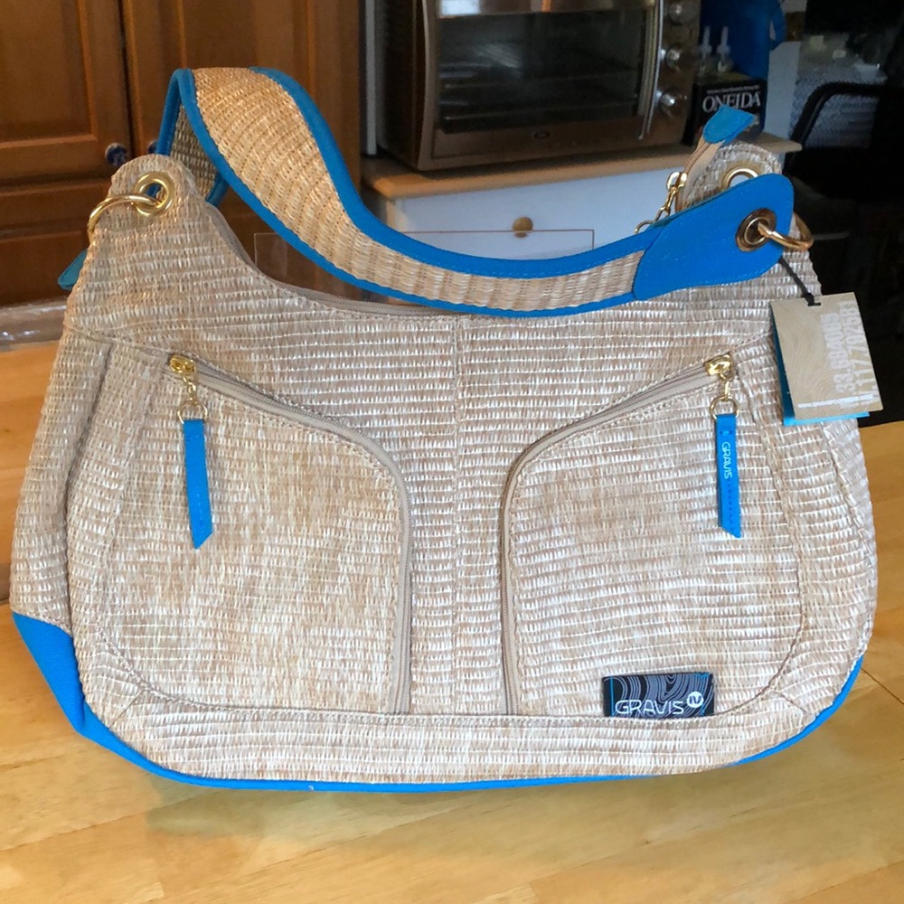 Gravis Madison Basket Weave Handbag